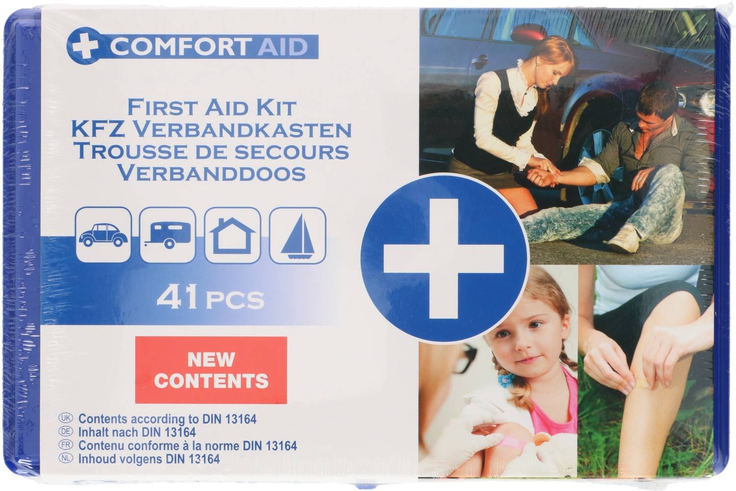 Verbanddoos, Comfort aid, 41 stuks 2