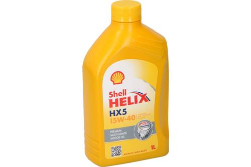 Motorolie, Shell Helix, hx5 15W40, 1l 1