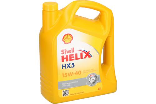 Motorolie, Shell Helix, hx5 15W40, 5l 1
