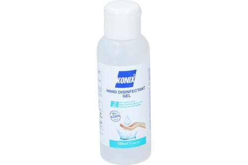 Handdesinfectie, Konix, Hand gel op basis van 70% alcohol, 100ml 1