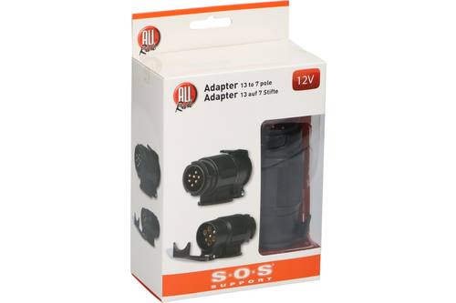 Adapter, ALLRIDE SOS support, 13/7 P, 12V 1
