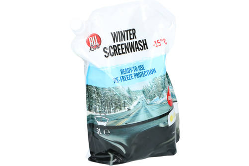 Screenwash, ALLRIDE, winter, 3l, -15°C, pouch 1