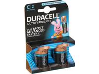 Batterij, Duracell Ultra Power, C, 2 stuks, LR14 / MX1400