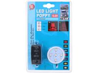 Poppy lamp, AllRide, LED en Dimmer, 7 kleuren, 12-24V 1