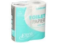 Toiletpapier, Euro, 2 laags, 4 stuks